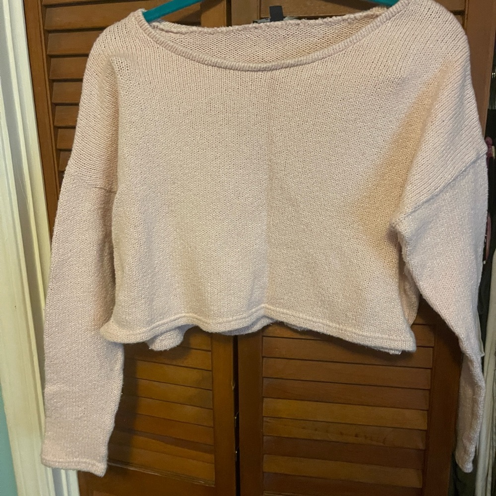 American Eagle size Medium cropped sweater